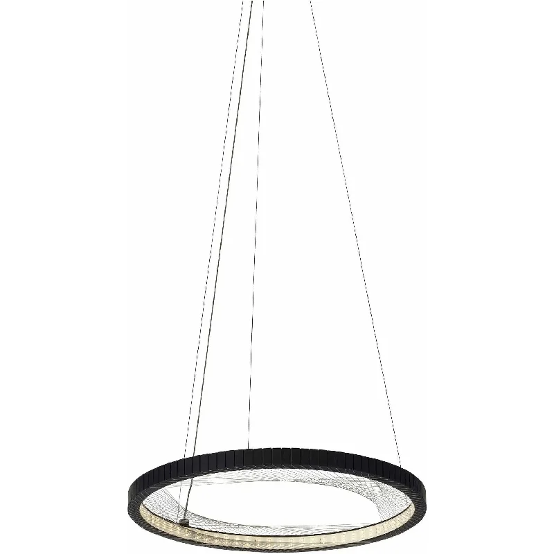 Track lighting for accentuating artworksInterlace LED Suspension