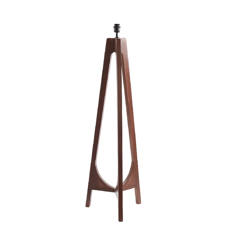 Track lighting for illuminating dining tablesTroina Tripod Floor Lamp - Red Brown