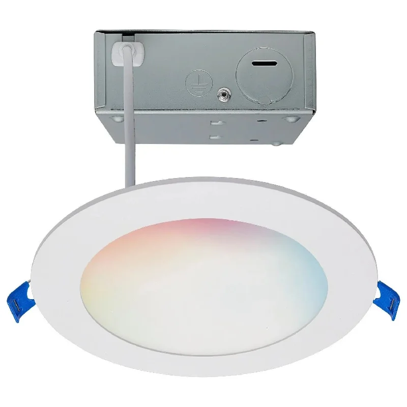 Track lighting for highlighting bookcasesStarfish WiFi - 12 Watt Round - LED Direct Wire - Low Profile Downlight Track lighting for highlighting bookcasesStarfish WiFi - 12 Watt Round - LED Direct Wire - Low Profile Downlight