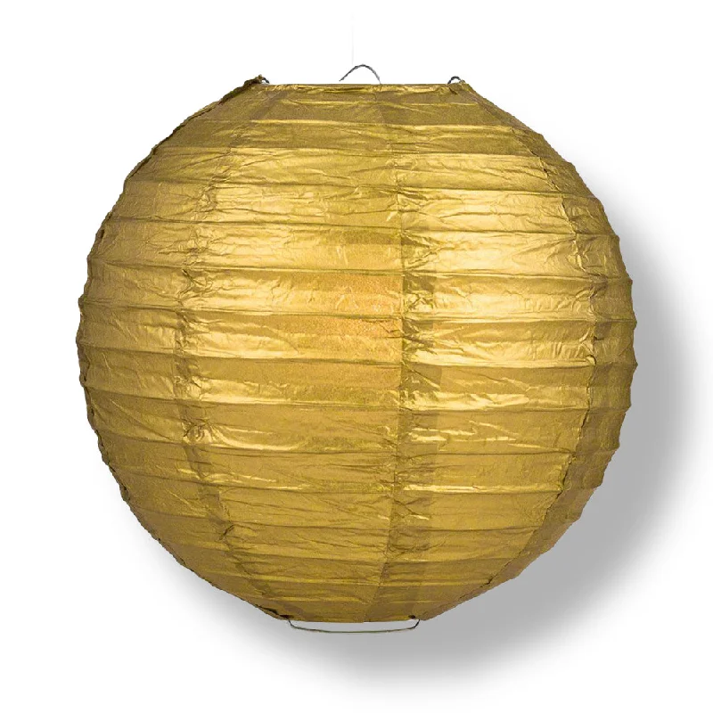Edison light bulbs for commercial spaces12" Gold Round Paper Lantern, Even Ribbing, Chinese Hanging Wedding & Party Decoration Edison light bulbs for commercial spaces12" Gold Round Paper Lantern, Even Ribbing, Chinese Hanging Wedding & Party Decoration