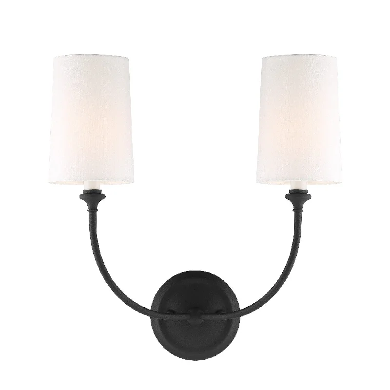 Track lighting for adding a touch of eleganceSylvan Double Sconce