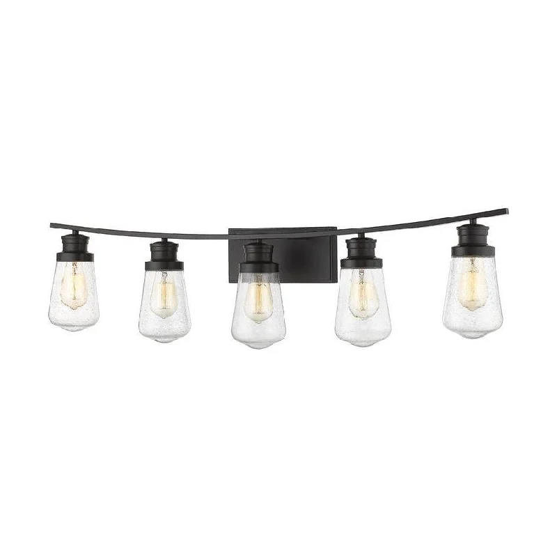 Track lighting for outdoor gardensGaspar 5-Light Vanity