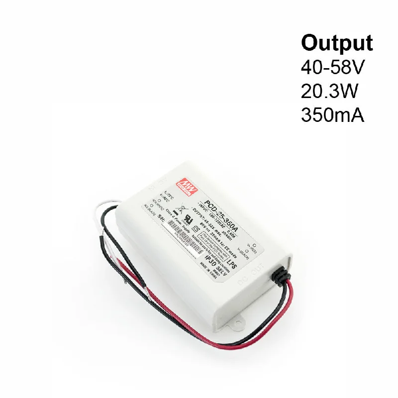 Track lighting for highlighting kitchen cabinetsMean Well PCD-25-350A Constant Current LED Driver, 350mA 40-58V 20W Track lighting for highlighting kitchen cabinetsMean Well PCD-25-350A Constant Current LED Driver, 350mA 40-58V 20W