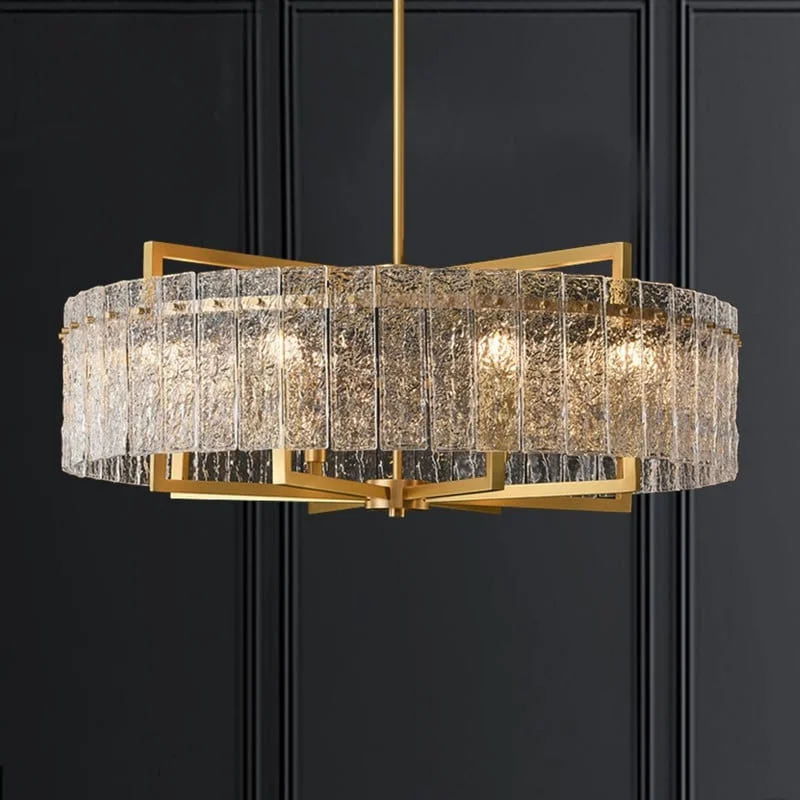 Chandeliers for Living Rooms to Create a Focal Point26 in. Gold Modern Drum Crystal Chandelier 6-Light Glam Dimmable Pendant Light Kitchen Island with Frosted Glass for Dining Room Chandeliers for Living Rooms to Create a Focal Point26 in. Gold Modern Drum Crystal Chandelier 6-Light Glam Dimmable Pendant Light Kitchen Island with Frosted Glass for Dining Room