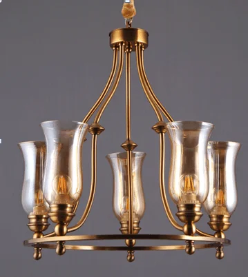 Traditional Brass Chandeliers for Classic InteriorsAutumn Lantern Glass and Metal Chandelier (D88008-5) Traditional Brass Chandeliers for Classic InteriorsAutumn Lantern Glass and Metal Chandelier (D88008-5)