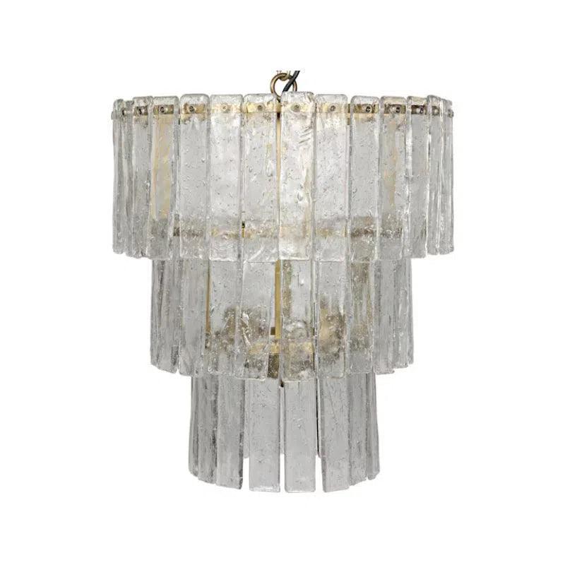 Rustic Wood Chandeliers for Country - Style HousesBruna Metal Small Chandelier With Brass Finish