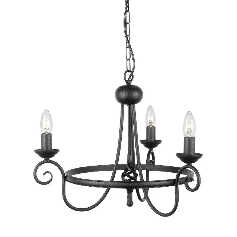 Chandeliers for High Ceilings to Fill Vertical SpaceElstead Harlech Black 3 Light Chandelier Chandeliers for High Ceilings to Fill Vertical SpaceElstead Harlech Black 3 Light Chandelier