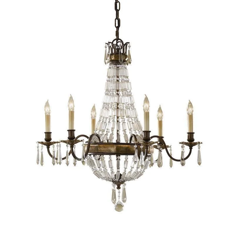 Oversized Chandeliers as a Statement Piece in Living RoomsFeiss Bellini 6 Light Bronze & Quartz Crystal Chandelier Oversized Chandeliers as a Statement Piece in Living RoomsFeiss Bellini 6 Light Bronze & Quartz Crystal Chandelier