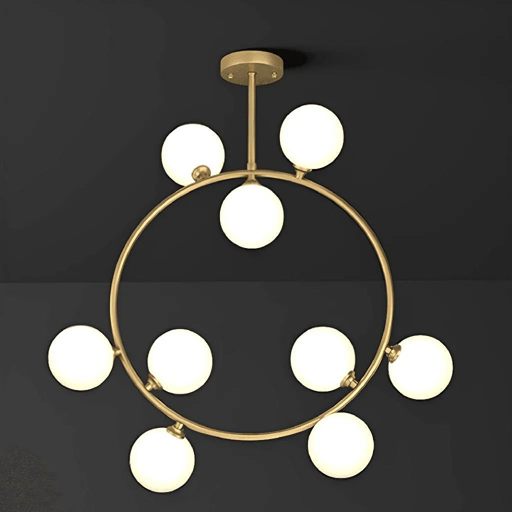 Chandeliers for Dining Rooms to Set the Mood for MealsHarmonic Orb Drawing Room Chandelier(0982/9)