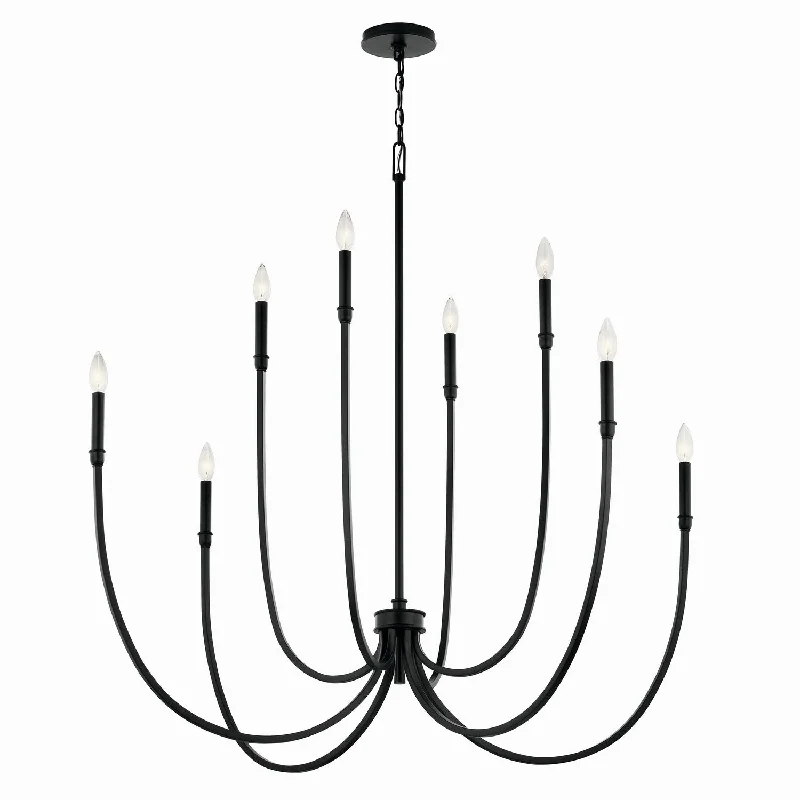Minimalist Chandeliers for Sleek and Simple InteriorsMalene Eight Light Foyer Chandelier Minimalist Chandeliers for Sleek and Simple InteriorsMalene Eight Light Foyer Chandelier