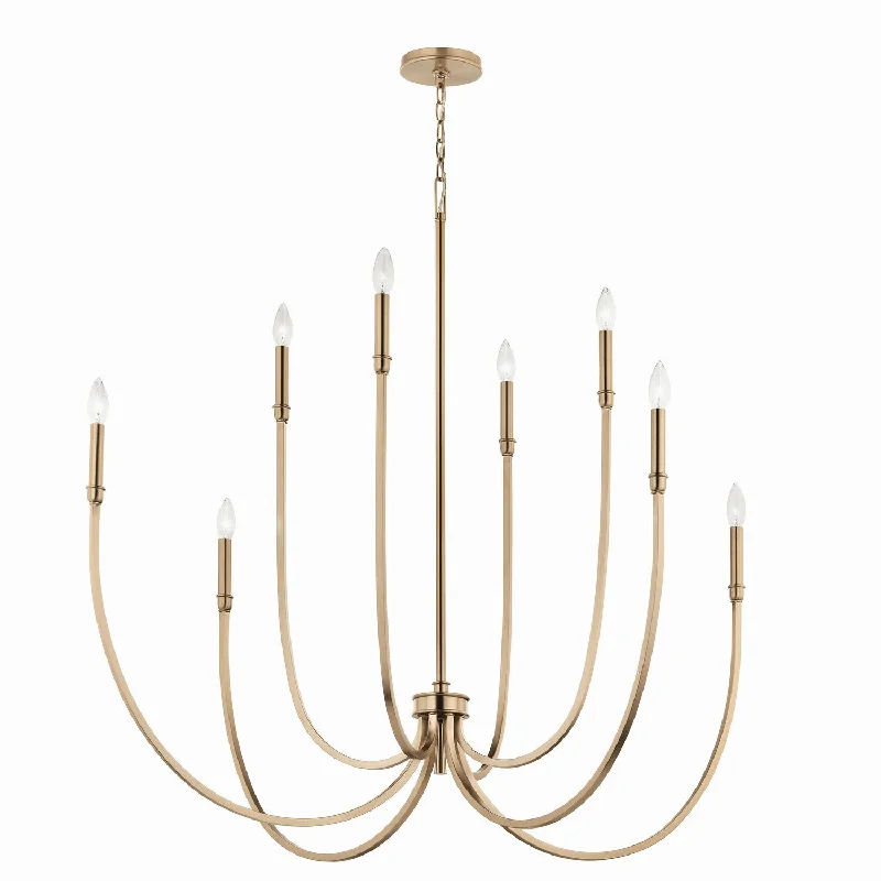 Ceiling - Mounted Chandeliers for Standard CeilingsMalene Eight Light Foyer Chandelier Ceiling - Mounted Chandeliers for Standard CeilingsMalene Eight Light Foyer Chandelier