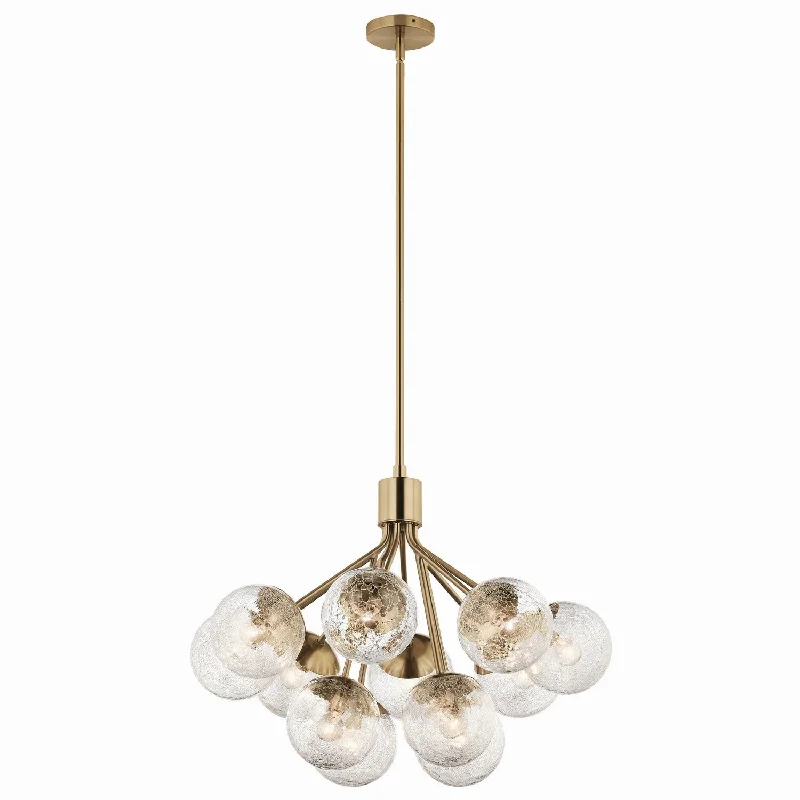 Chandeliers with Murano Glass for a High - End Artistic TouchSilvarious 12 Light Chandelier Convertible Chandeliers with Murano Glass for a High - End Artistic TouchSilvarious 12 Light Chandelier Convertible