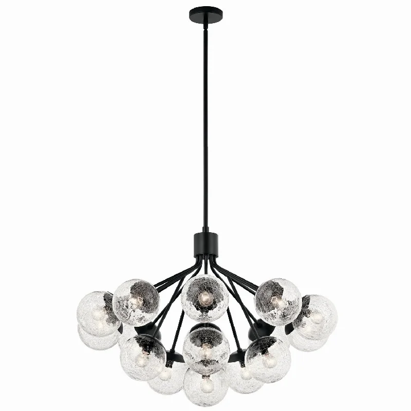 Chandeliers with Metal Frames in Silver FinishSilvarious 16 Light Chandelier Convertible Chandeliers with Metal Frames in Silver FinishSilvarious 16 Light Chandelier Convertible