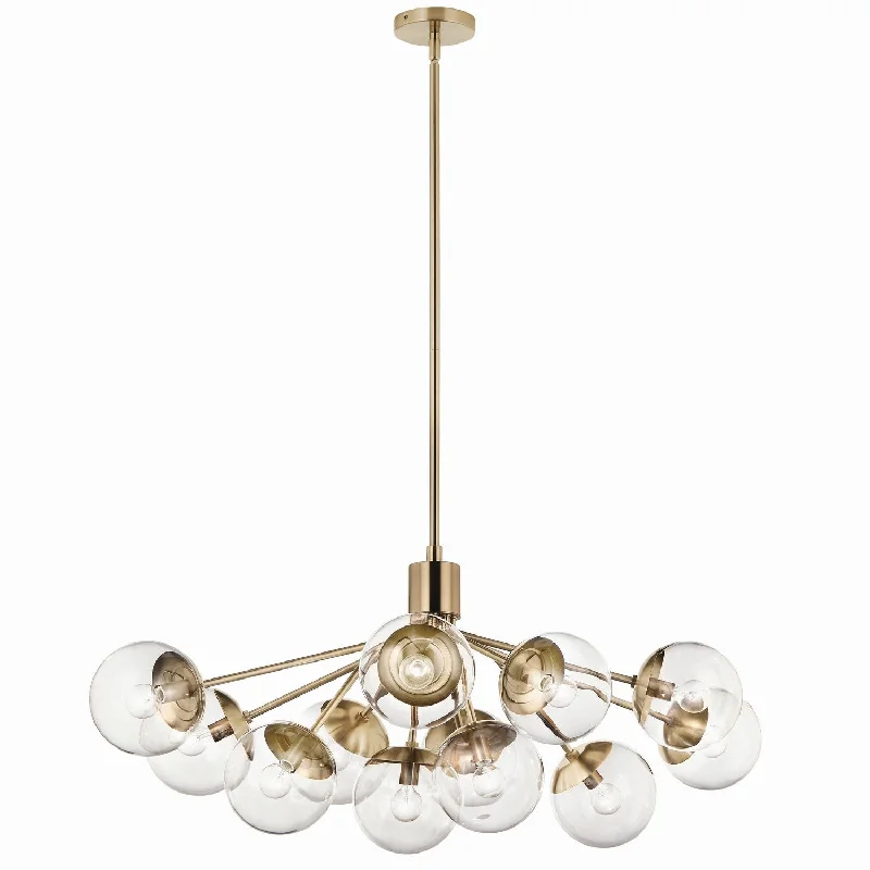 Chandeliers with Multiple Lights for Maximum IlluminationSilvarious 12 Light Linear Chandelier Convertible Chandeliers with Multiple Lights for Maximum IlluminationSilvarious 12 Light Linear Chandelier Convertible