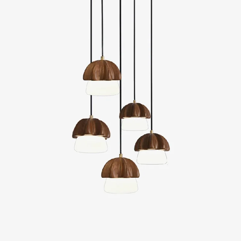 Chandeliers with Adjustable Height for Custom InstallationMushroom Cluster Chandelier Chandeliers with Adjustable Height for Custom InstallationMushroom Cluster Chandelier