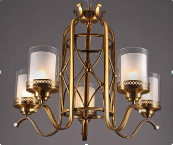 Chandeliers with Metal Frames in Silver FinishRetro Glass and Metal Antique Chandelier (D3081-5) Chandeliers with Metal Frames in Silver FinishRetro Glass and Metal Antique Chandelier (D3081-5)