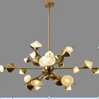 Chandeliers with Candle - Style Bulbs for a Classic AestheticScattered Star Golden Finish Chandelier (9113) Chandeliers with Candle - Style Bulbs for a Classic AestheticScattered Star Golden Finish Chandelier (9113)