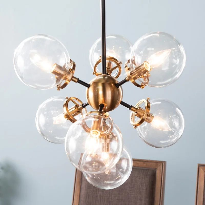 Chandeliers with Adjustable Height for Custom InstallationSEI Furniture Boltonly Contemporary 7-Light Pendant Light Chandeliers with Adjustable Height for Custom InstallationSEI Furniture Boltonly Contemporary 7-Light Pendant Light