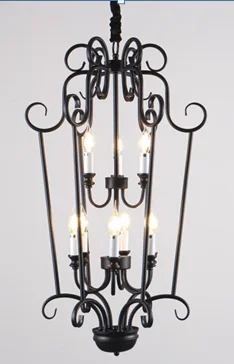 Chandeliers with Metal Frames in Bronze FinishShadowed Serenade Metal Chandelier (D33133-6+3) Chandeliers with Metal Frames in Bronze FinishShadowed Serenade Metal Chandelier (D33133-6+3)