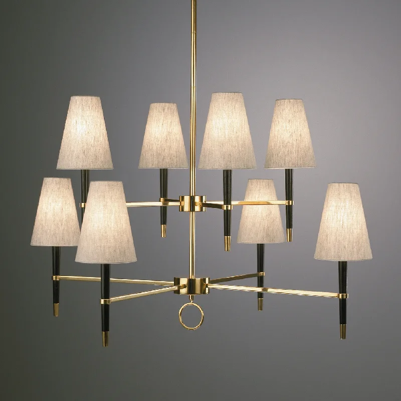 LED Chandeliers for Energy - Efficient LightingVentana Two-Tier Chandelier