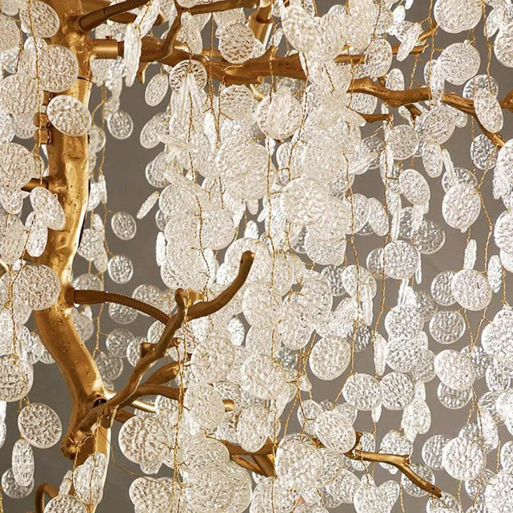 Chandeliers with Venetian Glass for a Luxurious LookVine Glow Crystal Glass Double Height Chandelier (XQ-CR012) Chandeliers with Venetian Glass for a Luxurious LookVine Glow Crystal Glass Double Height Chandelier (XQ-CR012)