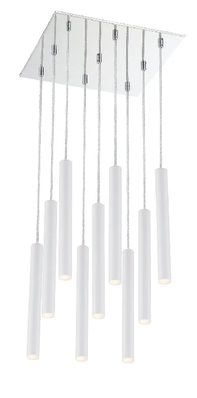 Chandeliers with Clear Crystal for a Sparkling EffectForest LED Chandelier