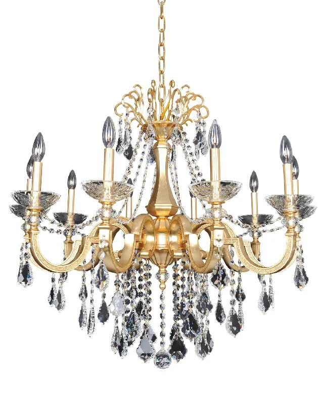 Chandeliers with Clear Crystal for a Sparkling EffectChandeliers with Clear Crystal for a Sparkling EffectAllegri Barret 025452-011-FR001 Chandelier Light - French Gold Chandeliers with Clear Crystal for a Sparkling EffectChandeliers with Clear Crystal for a Sparkling EffectAllegri Barret 025452-011-FR001 Chandelier Light - French Gold