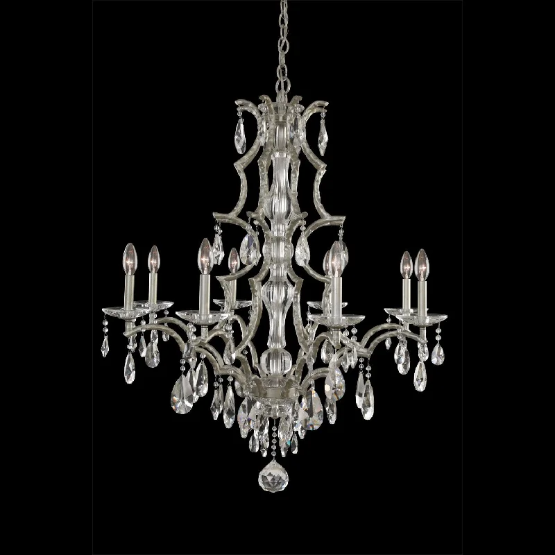 Incandescent Chandeliers for a Warm and Traditional GlowIncandescent Chandeliers for a Warm and Traditional GlowAllegri Shorecrest 090073-040-FR001 Chandelier Light - Sliver Dollar