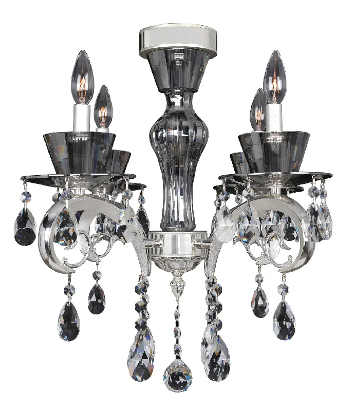 Industrial Iron Chandeliers for Loft - Inspired SpacesIndustrial Iron Chandeliers for Loft - Inspired SpacesAllegri Locatelli 10090-017-FR001 Chandelier Light - Two Tone Silver