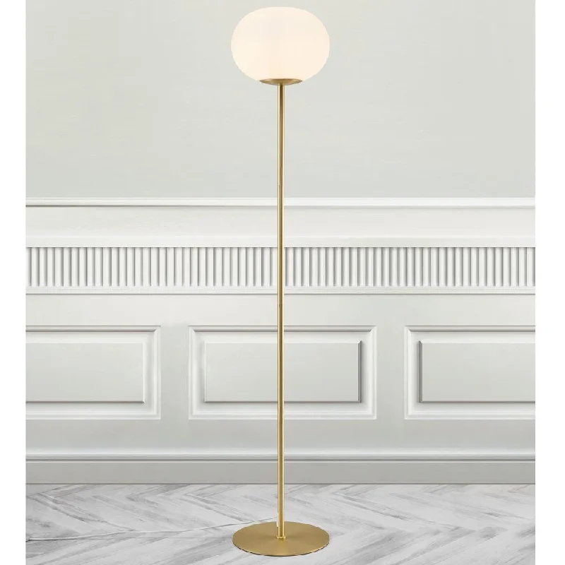 Marble Base Floor Lamp for a Touch of LuxuryAlton Globe Floor Lamp - Brass - Nordlux Marble Base Floor Lamp for a Touch of LuxuryAlton Globe Floor Lamp - Brass - Nordlux