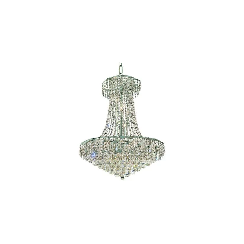 Chandeliers with Clear Crystal for a Sparkling EffectChandeliers with Clear Crystal for a Sparkling EffectBelenus 15 light Chrome Chandelier Clear Elegant Cut Crystal - One Size Chandeliers with Clear Crystal for a Sparkling EffectChandeliers with Clear Crystal for a Sparkling EffectBelenus 15 light Chrome Chandelier Clear Elegant Cut Crystal - One Size