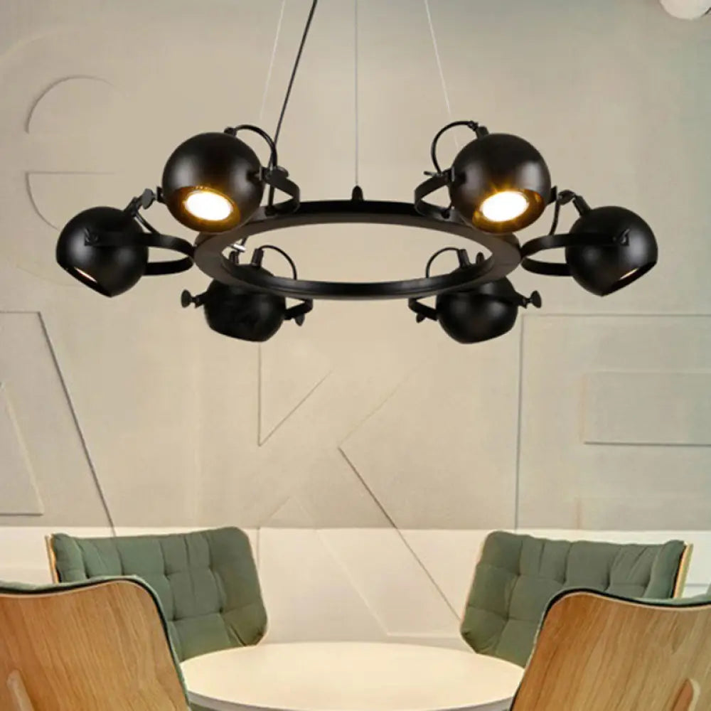 Chandeliers with Frosted Glass for a Softer Light DiffusionChandeliers with Frosted Glass for a Softer Light DiffusionAntique Style Black Globe Chandelier - Metal, 6 Lights, Restaurant Hanging Light Chandeliers with Frosted Glass for a Softer Light DiffusionChandeliers with Frosted Glass for a Softer Light DiffusionAntique Style Black Globe Chandelier - Metal, 6 Lights, Restaurant Hanging Light