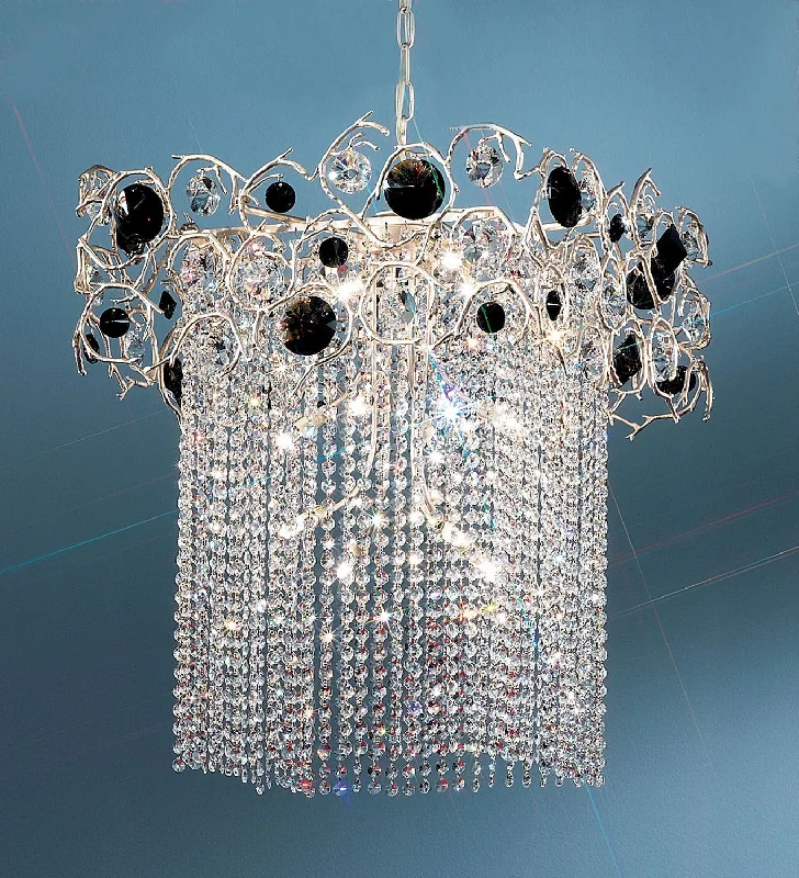 Large Chandeliers for Grand Halls and FoyersLarge Chandeliers for Grand Halls and FoyersClassic Foresta Colorita 10037 SF BS Chandelier Light - Silver Frost