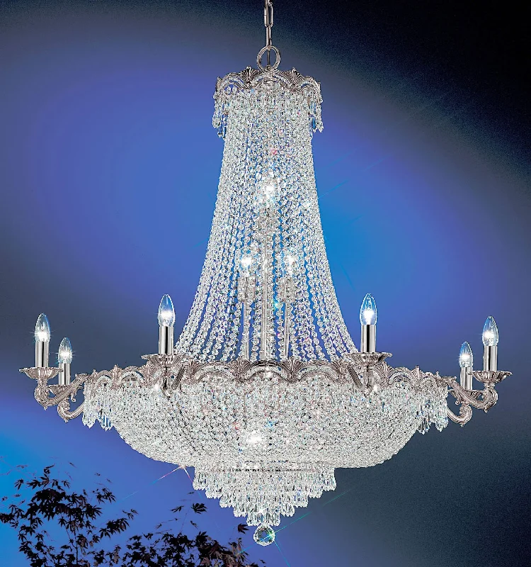 Victorian - Inspired Chandeliers with Ornate DetailsVictorian - Inspired Chandeliers with Ornate DetailsClassic Regency II 1860 CHB CP Chandelier Light - Chrome with Black patina Victorian - Inspired Chandeliers with Ornate DetailsVictorian - Inspired Chandeliers with Ornate DetailsClassic Regency II 1860 CHB CP Chandelier Light - Chrome with Black patina