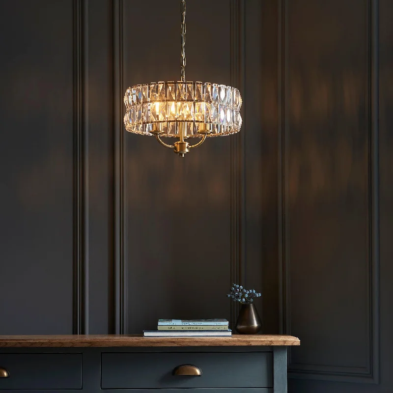 Victorian Style Floor Lamp for Traditional and Elegant InteriorsClifton 3 Light Brass & Clear Cut Glass Pendant Victorian Style Floor Lamp for Traditional and Elegant InteriorsClifton 3 Light Brass & Clear Cut Glass Pendant