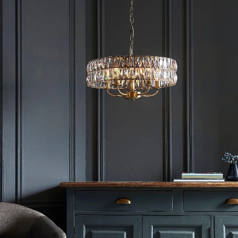 Smart Floor Lamp with Voice Control and Bluetooth ConnectivityClifton 5 Light Brass & Clear Cut Glass Pendant Smart Floor Lamp with Voice Control and Bluetooth ConnectivityClifton 5 Light Brass & Clear Cut Glass Pendant