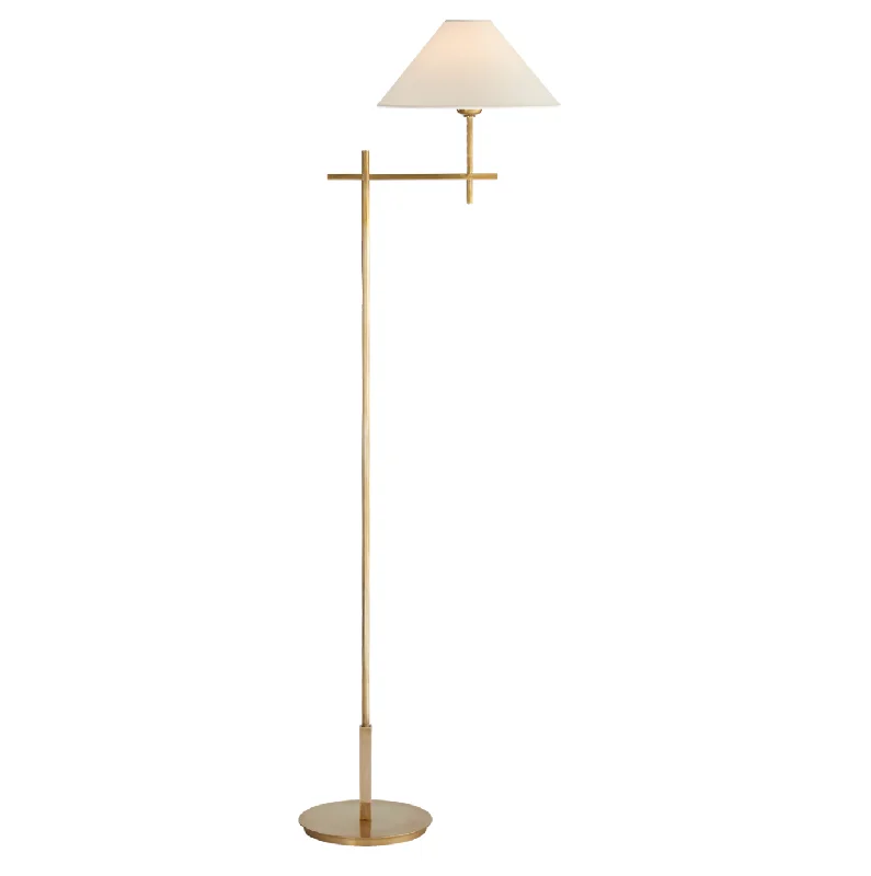 Wood Floor Lamp with Natural Grain for a Warm and Organic FeelVisual Comfort & Co. Hackney Bridge Arm Floor Lamp Wood Floor Lamp with Natural Grain for a Warm and Organic FeelVisual Comfort & Co. Hackney Bridge Arm Floor Lamp