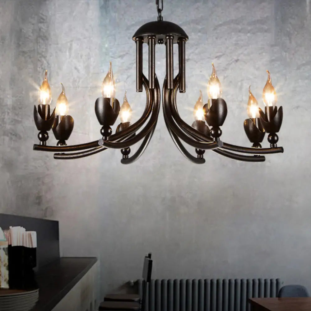 Chandeliers with Venetian Glass for a Luxurious LookChandeliers with Venetian Glass for a Luxurious LookRetro Dark Rust Chandelier with 8 Candle Bulbs - Wrought Iron Pendant Lamp, Curved Arm Chandeliers with Venetian Glass for a Luxurious LookChandeliers with Venetian Glass for a Luxurious LookRetro Dark Rust Chandelier with 8 Candle Bulbs - Wrought Iron Pendant Lamp, Curved Arm