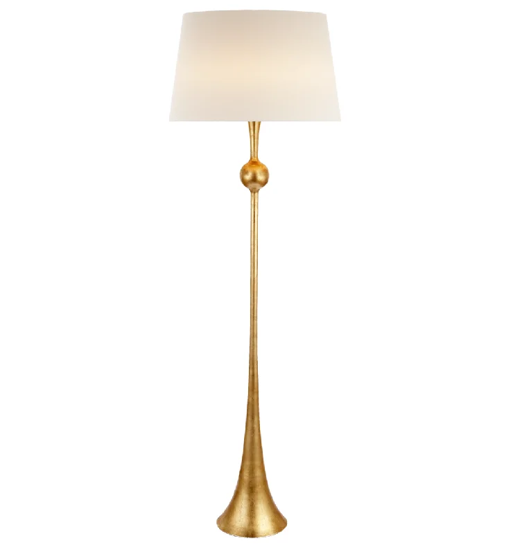 Fabric Floor Lamp with a Linen Shade for a Relaxed AestheticVisual Comfort & Co. Dover Floor Lamp Fabric Floor Lamp with a Linen Shade for a Relaxed AestheticVisual Comfort & Co. Dover Floor Lamp