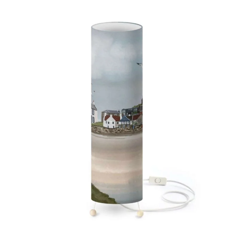 Fabric Floor Lamp with a Linen Shade for a Relaxed AestheticElie Floor Lamp