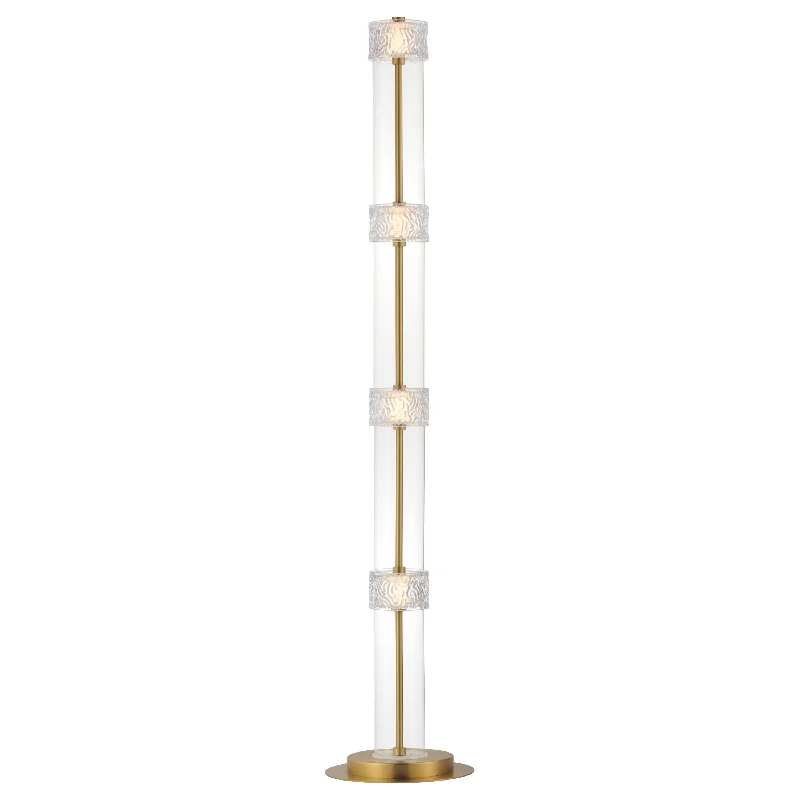 Metal Floor Lamp with a Matte Black Finish for a Sleek LookElysian 4-Light LED Floor Lamp Metal Floor Lamp with a Matte Black Finish for a Sleek LookElysian 4-Light LED Floor Lamp