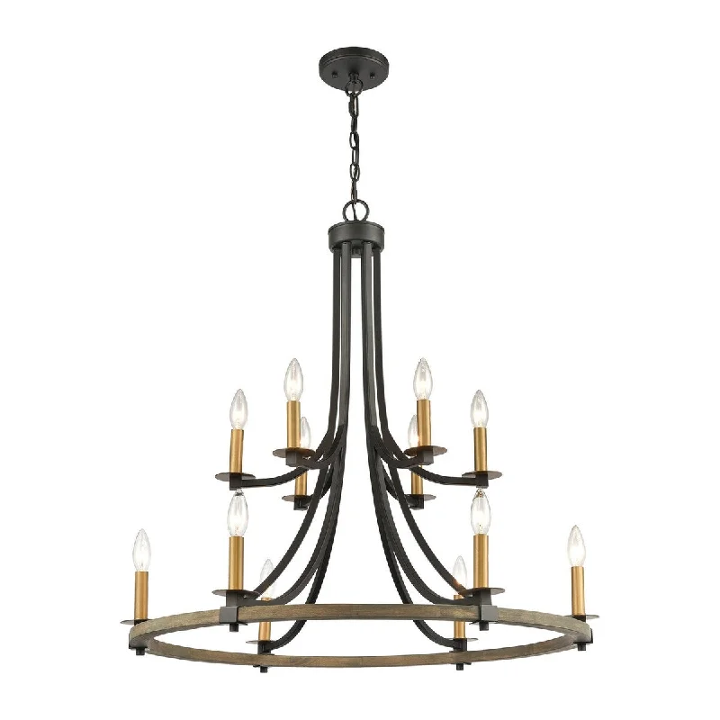 Chandeliers with Metal Frames in Black FinishChandeliers with Metal Frames in Black FinishEva Home New Haven 12 Light Chandelier Woodbridge Matte Black - Exact Size Chandeliers with Metal Frames in Black FinishChandeliers with Metal Frames in Black FinishEva Home New Haven 12 Light Chandelier Woodbridge Matte Black - Exact Size