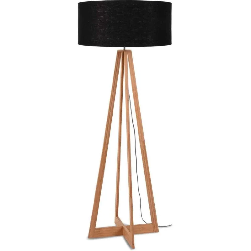 Bohemian Inspired Floor Lamp for Eclectic Home DecorEverest Floor Lamp - Black Shade - Its About RoMi Bohemian Inspired Floor Lamp for Eclectic Home DecorEverest Floor Lamp - Black Shade - Its About RoMi