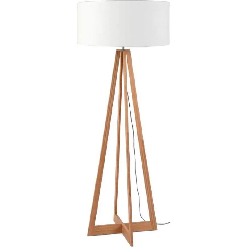 Glass Floor Lamp with Frosted Shades for Soft Diffused LightEverest Floor Lamp - White Shade - Its About RoMi Glass Floor Lamp with Frosted Shades for Soft Diffused LightEverest Floor Lamp - White Shade - Its About RoMi