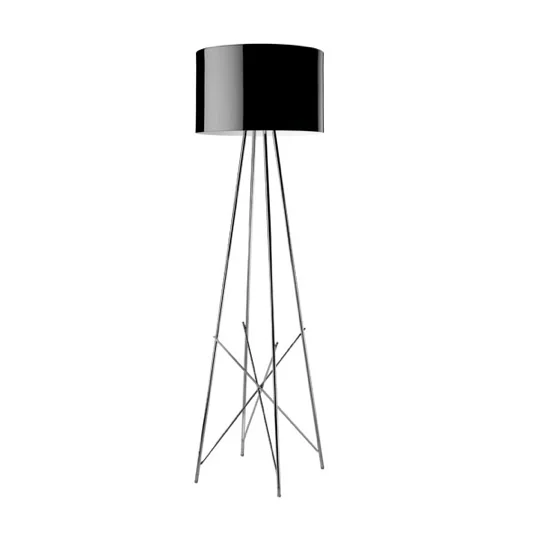 Rustic Farmhouse Style Floor Lamp for Cozy BedroomsFLOS Ray F1 Small Floor Lamp - Black Metal Rustic Farmhouse Style Floor Lamp for Cozy BedroomsFLOS Ray F1 Small Floor Lamp - Black Metal