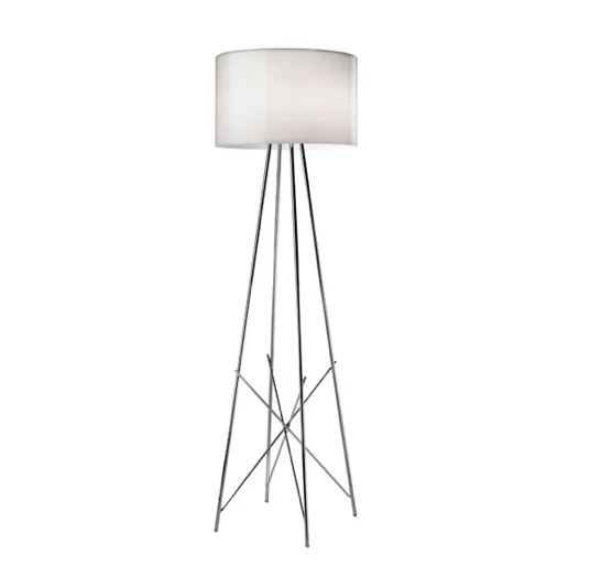 Adjustable Height Floor Lamp for Versatile Lighting NeedsFLOS Ray F1 Small Floor Lamp - Grey Glass Adjustable Height Floor Lamp for Versatile Lighting NeedsFLOS Ray F1 Small Floor Lamp - Grey Glass