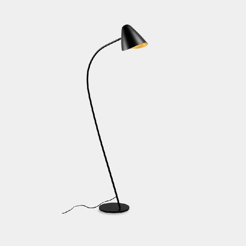 Rustic Farmhouse Style Floor Lamp for Cozy BedroomsGAN Black Aluminium & Gold Adjustable Floor Light - ID 10727 Rustic Farmhouse Style Floor Lamp for Cozy BedroomsGAN Black Aluminium & Gold Adjustable Floor Light - ID 10727