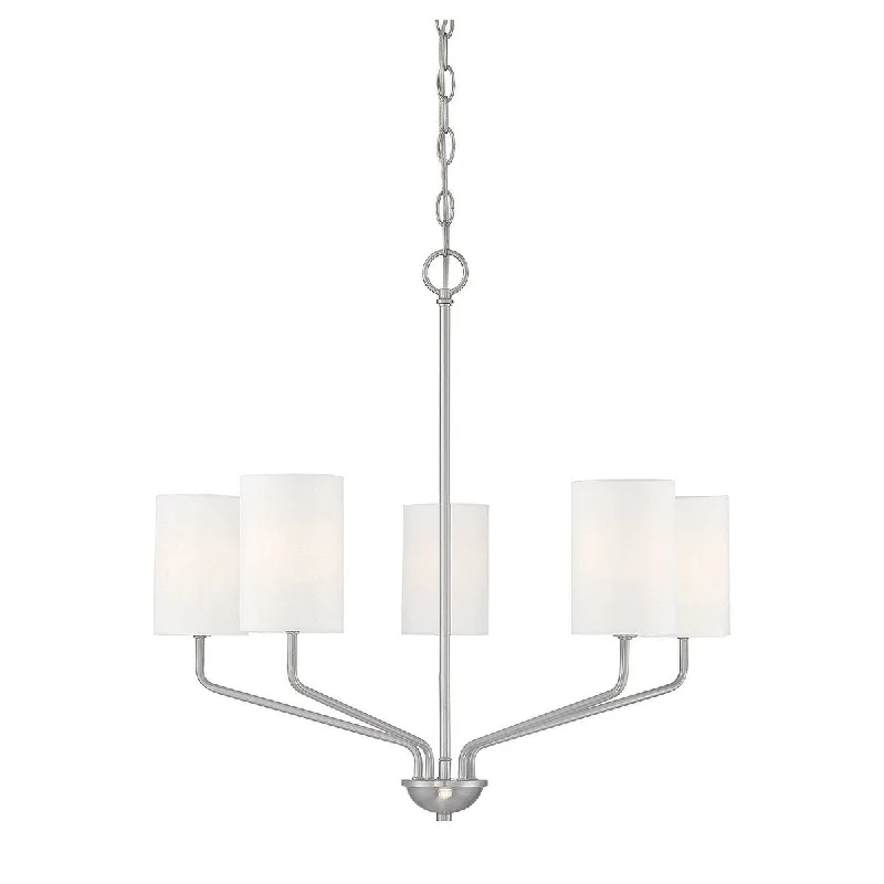 Chandeliers for Dining Rooms to Set the Mood for MealsChandeliers for Dining Rooms to Set the Mood for MealsGiuseppe 72BN Five Light Chandelier Ronette Hand Nickel - Exact Size Chandeliers for Dining Rooms to Set the Mood for MealsChandeliers for Dining Rooms to Set the Mood for MealsGiuseppe 72BN Five Light Chandelier Ronette Hand Nickel - Exact Size