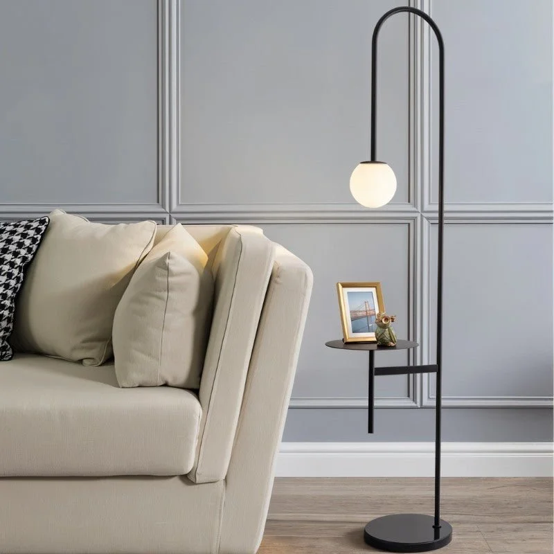 Dimmable Floor Lamp for Adjustable Lighting AmbianceGurnal Floor Lamp with Side Table Dimmable Floor Lamp for Adjustable Lighting AmbianceGurnal Floor Lamp with Side Table