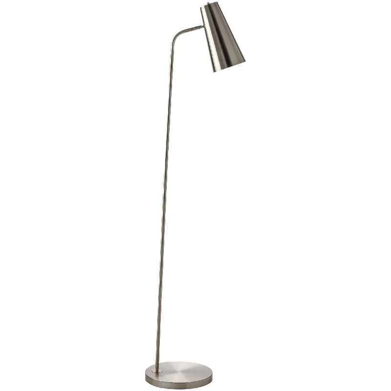 Smart Floor Lamp with Voice Control and Bluetooth ConnectivityLiliya Brushed Metal Modern Tall Floor Lamp Smart Floor Lamp with Voice Control and Bluetooth ConnectivityLiliya Brushed Metal Modern Tall Floor Lamp